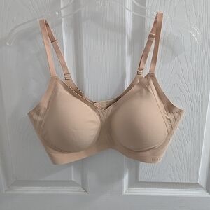 HONEYLOVE SAND TAN Silhouette Wireless Comfy Seamless Bonded Bra Size L